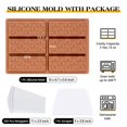 thumbnail image 4 of Molde para barras de chocolate KASHME Deep Dubai relleno de silicona, 4 of 7