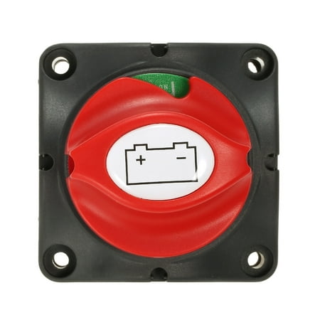 Battery Selector Switch Isolator Disconnect Rotary Switch Cut On/Off for Car RV Marine