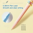 thumbnail image 2 of 3pcs Cute Decompression Gel Pens 0.38mm Black Ink Pen Fun Stress Relief Pens Top Rotation, 2 of 8