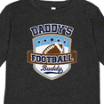 thumbnail image 4 of Inktastic Daddy Football Buddy Boys or Girls Long Sleeve Toddler T-Shirt, 4 of 5