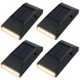 thumbnail image 1 of Outdoor Solar Powered 6 LED Wall Light Garden Security Landscape Lamps Yard Walkway Lighting, 1 of 6