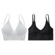 thumbnail image 1 of Deportivo de 2 piezas para mujer Yuyangstore con finos relleno de alambre negro blanc, 1 of 8