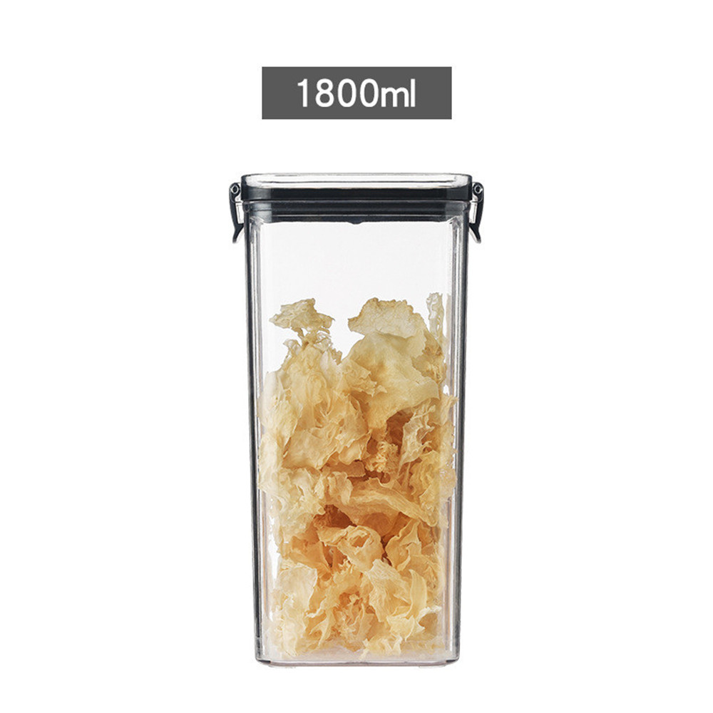 KEICO Airtight Food Storage Containers with Lids Easy Lock Lids Clear  Storage Containers for Cereals, Dried