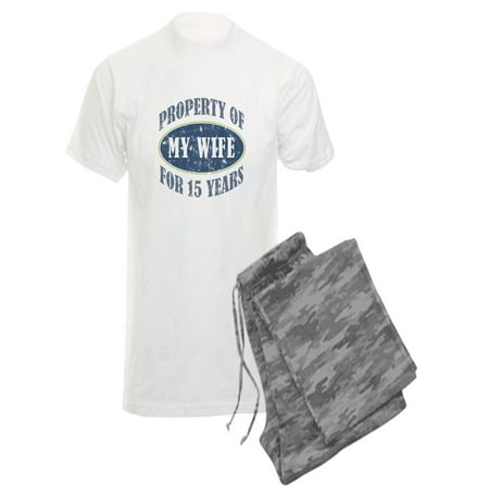 

CafePress - Funny 15Th Anniversary - Men s Light Pajamas