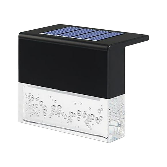 Boovnll Lumières Solaires Extérieures, Décoration Murale d'Escalier de Jardin Solaire Extérieur, Déco de Jardin, Lumières Solaires Extérieures Étanches, Lumières Solaires