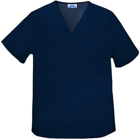 Indigo Unisex V-Neck Scrub Top