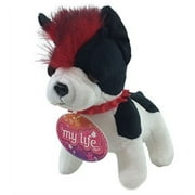 myLife Soft Stuffed Animals and Plush Toys, Plush White Black