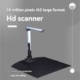 thumbnail image 3 of BK52 Portable Book and Document Camera Scanner Capture Size A3 10 -Pixels USB 2.0 High Speed Scanner with LED Light, 3 of 6