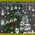 thumbnail image 4 of Farfi 2023 pegatinas navideñas autoadhesivas exquisitas ornamentales Diy festivas Navidad muñeco de nieve alce ventana calcomanía decoración del hogar, 4 of 5