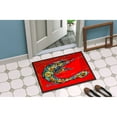thumbnail image 2 of Carolines Treasures MW1207MAT Shrimp Boil Door Mat Indoor Rug or Outdoor Welcome Mat 18x27 Doormat  18H X 27W multicolor, 2 of 2