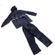 thumbnail image 4 of Traje de Lluvia, Chaqueta impermeable y Pantalón de Pantalón para Hombres y Mujeres, Pantalones de Chaqueta dividida Traje de Lluvia impermeable impermeable., 4 of 7