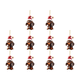 thumbnail image 1 of Adorno de perro de dibujos animados Colgante acrílico navideño Suministros para fiestas en el hogar (A-1), 1 of 2