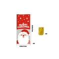 thumbnail image 2 of YFTDEF Christmas Gift Bags, 50 Pcs Candy Packaging Bags, Clear Plastic Treat Bags, Party Supplies for Desserts and Snacks, Ideal for Holiday Celebrations and Gifting, 2 of 6