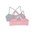 thumbnail image 3 of Hanes Girls' Seamless Strappy Back Bralette, 2-Pack, Sizes (S-XXL), 3 of 4
