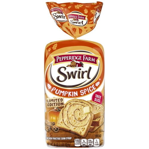 Pepperidge Farm Swirl Pumpkin Spice Breakfast Bread, 16 oz ...