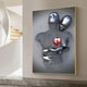 thumbnail image 5 of Escultura de figura de metal creativa, pintura abstracta en lienzo, imagen de abrazo de pareja, decoración del hogar para sala de estar, pintura central, 5 of 6