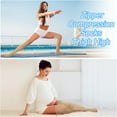 thumbnail image 2 of EASTIN Bas de Compression à Fermeture Éclair Cuisse 20-30 mmHg Bas de Compression à Fermeture Éclair Cuisse pour Femmes Hommes Enflure Oedème, 2 of 7