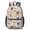 Pug and Floral Pink Pattern, variant on Pug and Floral Pink Pattern 17" Waterproof Oxford School Backpacks for Teens, S-Shape Padded Straps, for School, Travel, Hiking, Camping