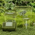 thumbnail image 4 of Standard Faunarium Reptile Tank Transport Portable Habitat Feeding Boxes with Handle for Gecko, 4 of 8