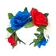 thumbnail image 2 of Decoraciones para el Día de los Caídos, diadema de flores para el Día de la Independencia de EE. UU., diadema para fiestas navideñas, diadema para baile con tacto de alta gama, diadema con anillo de r, 2 of 6