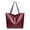 Wine, variant on Stylago Womens Large Tote Bags with Internal Pocket Fashion Leather Shoulder Purse Zipper Handbags for Ladies Vacation Travel Black
