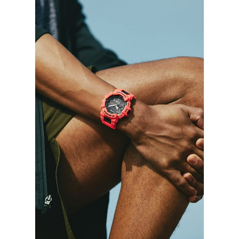 [Casio] Reloj G-Shock Step Count Bluetooth Equipado GBA-900-4AJF Hombres  Rojo, Rojo -, Moderno