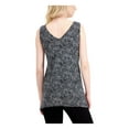 thumbnail image 2 of Alfani Womens Stretch Patterned Tank Top B/W XL, 2 of 4