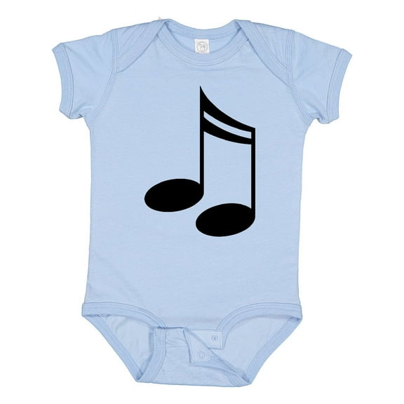 Inktastic Music Notes Musician Boys or Girls Baby Bodysuit