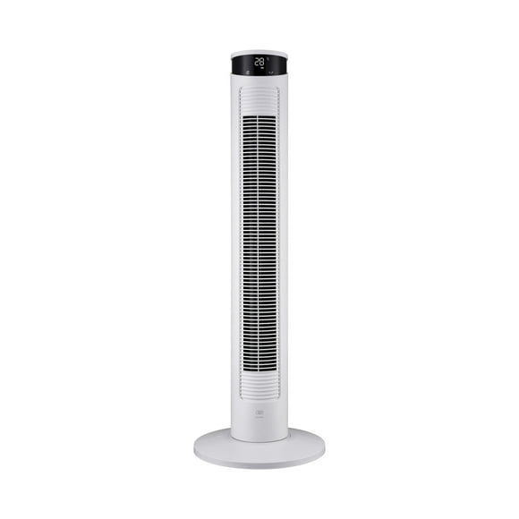 Ventilador de torre digital 36' Avera VENTOR2 Con Control de 3 velocidades y Pantalla LED blanca