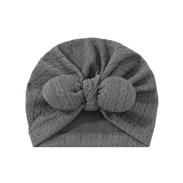 Gorro con cinta para orejas de conejo para bebé, gorro indio con patrón de encaje para niños, gorro para la cabeza colorido y multifuncional para niños