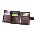 thumbnail image 3 of Men', Wallet Men Holder Bifold Wallet con bolsillo para hombres , Cera de aceite marrón Yinane Billetera para hombre, 3 of 8