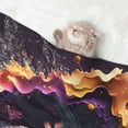 thumbnail image 2 of Yiaed Explosive Fluid Splash Art Print Dog Blankets-Cat Blanket Washable for Couch Protection,Puppy Blanket, Soft Plush Reversible Throw Furniture Protector-Large, 2 of 8