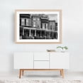 thumbnail image 6 of Guilford Ave Row Houses B&W B&W - Baltimore Maryland Photography Unframed Wall Art Print 12 x 18 inches, 6 of 7
