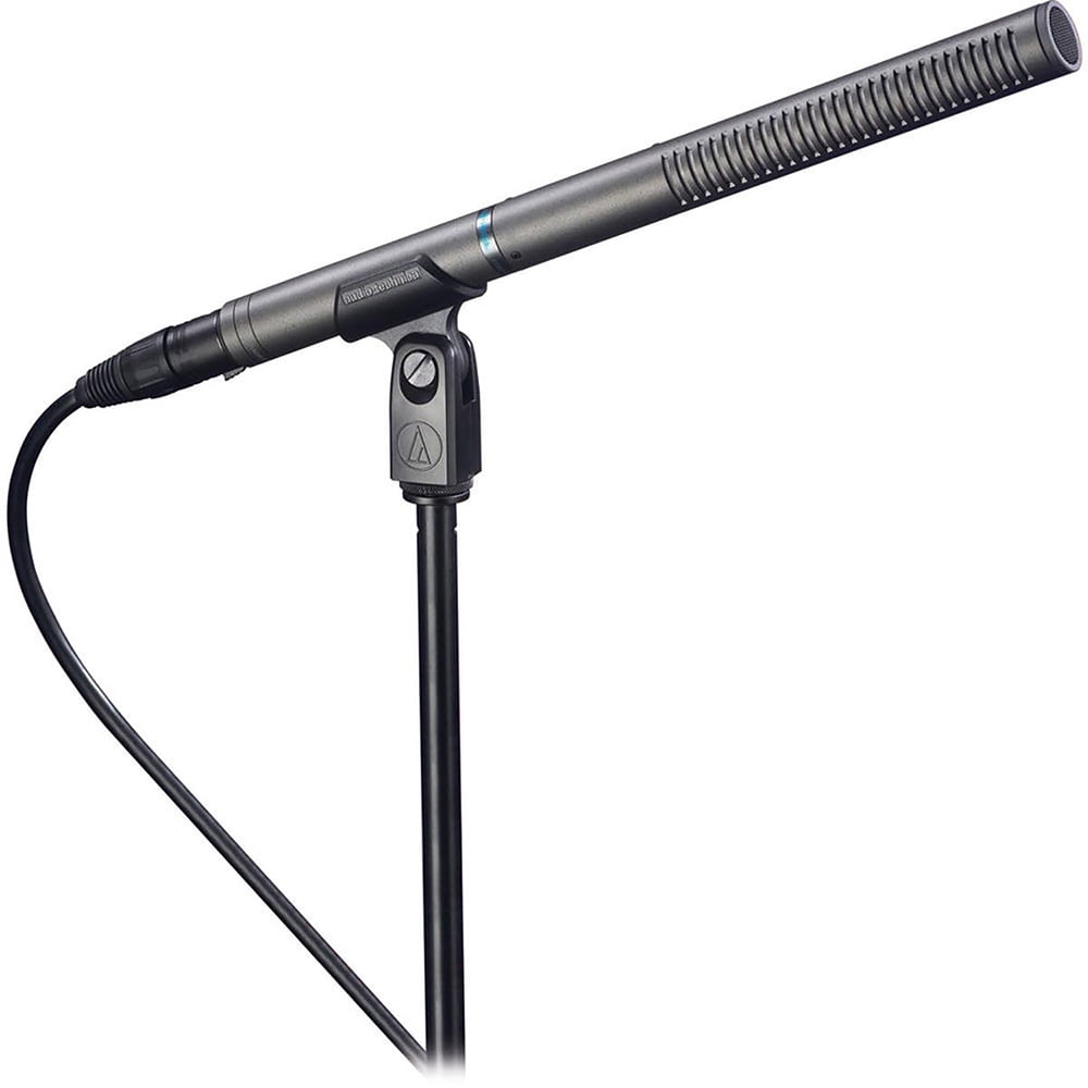 Audio-Technica AT897 Line + Gradient Condenser Microphone Bundle with 2 YR CPS Enhanced Protection Pack