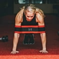 thumbnail image 3 of Sling Shot Push Up Band par Mark Bell - Moyen - Rouge/noir, 3 of 4