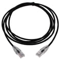 thumbnail image 1 of SF Cable Cat6 UTP 28AWG 3.6mm Slim Ethernet Cable, 25 feet - Black, 1 of 4
