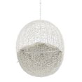 thumbnail image 5 of Modway Hide Sunbrella® Fabric Swing Outdoor Patio Lounge Chair Without Stand in White Beige, 5 of 6