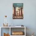 thumbnail image 4 of Retro Baobab Avenue Motivational Poster Inspirational Vintage Travel Wall Art for Study Office Living Room Decor Print Poster, 4 of 8
