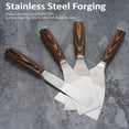 thumbnail image 3 of Hand tools shovel,Set (1/2/3/4in) Putty Knife Drywall Drywall With Wood Hand Tools Drywall And Paint Scraper Tool Knife Scraper Set Knife Drywall 4 Pcs Drywall Mud Stainless Steel Set Stainless, 3 of 6