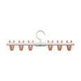 thumbnail image 2 of BAOPAI Multi-Functional Folding Wall Mounted Clothes Rack for Balcony Bathroom, No Drill Installation with Stickers, for Socks Underwear Drying, 2 of 6