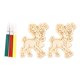 thumbnail image 1 of Gibobby Árbol colgante Chip etiqueta Navidad 2ML conjunto Navidad decoración pintada DIY decoración del(C), 1 of 2