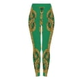 thumbnail image 4 of DPTALR Women's St. Patrick's Day Print Stretch Tight Yoga Leggings,Green,Size XXL, 4 of 9