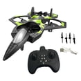 thumbnail image 3 of Avión RC de control remoto, avión de juguete para exteriores con luz, ideal para principiantes, niños y adultos de 4 a 8 años, de 8 a 12 años y de 12 Batería única, 3 of 10