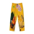 thumbnail image 4 of Disketp The Chicken Family Rooster Hen And Chicks Men'S Pajama Pants - Ultra Soft Fleece Sleep And Lounge Pants (Size: S-Xxl), 4 of 9