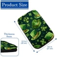 thumbnail image 4 of Saint Patrick's Day Soft Comfortable 12.5x8.2 Inch Furry Printed Car Armrest Mat Cover Accessories, 4 of 6