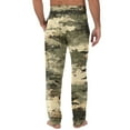 thumbnail image 5 of GrmtClth Mens Pajamas Lightweight Camo Graphic Pajama Bottoms Stylish Drawstring Pajama Pants Comfort Sleep Pants with Pockets and Button Fly Light Green L, 5 of 8