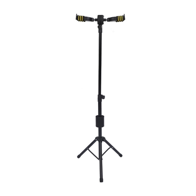 Soporte de Guitarra Doble, Soporte de Guitarra versátil Versátil Autoinfleque El Rodamiento de Carga Fuerte para Guitarras Acústicas para Guitarras Acústicas