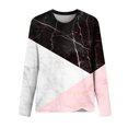thumbnail image 4 of Pompotops T-shirt Décontracté Imprimé pour Femmes, Col Rond, Manches Longues, Liquidation, 4 of 4