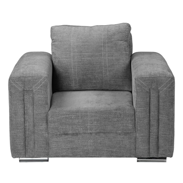 Sillon DICASA Taos 1 Plaza Gris Oscuro para Sala