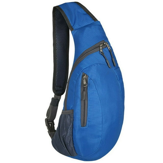 EIMELI Men‘S Multiple Compartment Chest Sling Packs Shoulder Cross Body Bag Cycle Day Packs Satchel Backpack